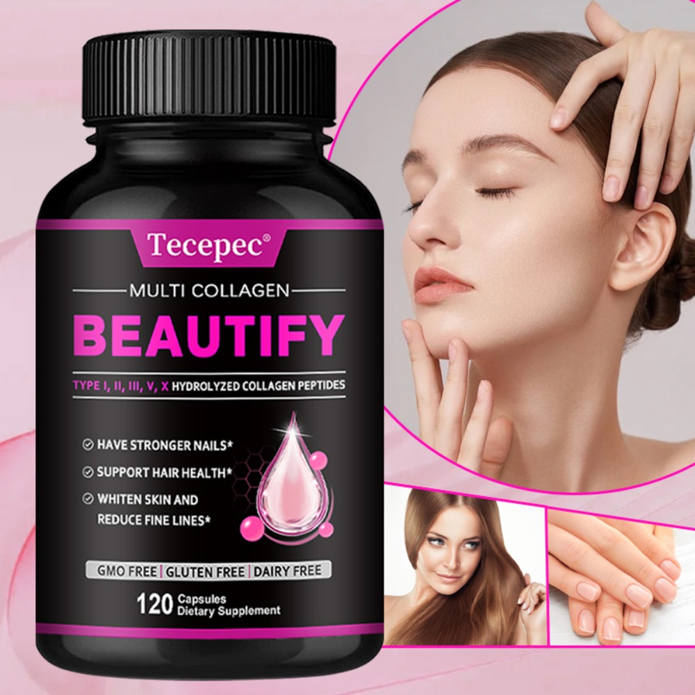 Hair Care Capsule - Collagen Complex Supplement - Supports Skin