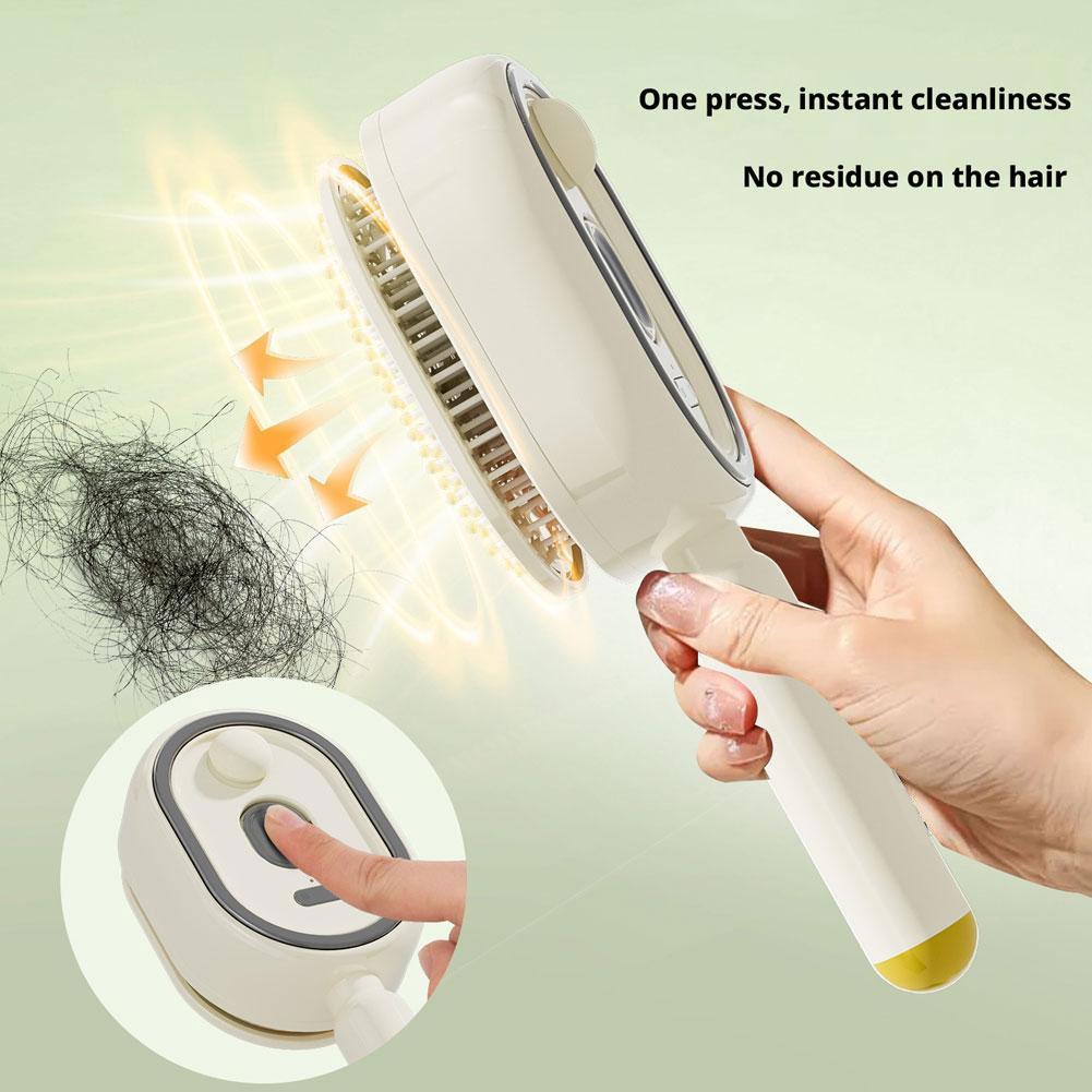 Hair Care Essential Oil Atomizing - Electric Spray Airbag Massage Hair Brush
