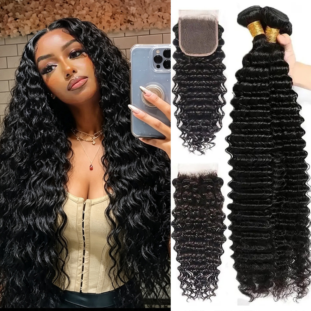 Hair Care Indian - 12A Loose Wave Human Hair Bundles