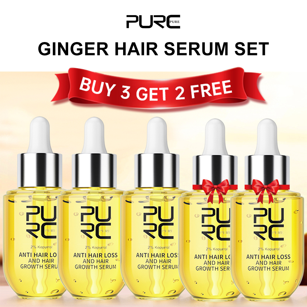 Hair Care Essential Oil Atomizing - PURC Ginger Essential Hair Growth Products