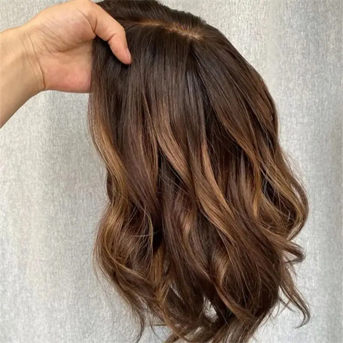 Lace Front Wig - Full Density #27 Honey Blonde Brown