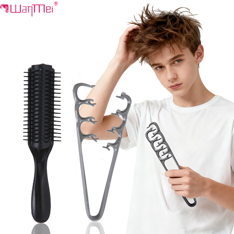 2Pcs 9-Rows Detangling Massage - đánh giá và giá Detangling Wide Comb