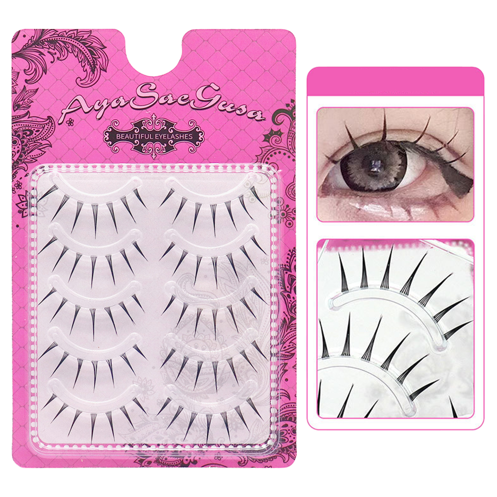 Full Strip One-Piece False Eye - đánh giá và giá Hair Care Korean Products