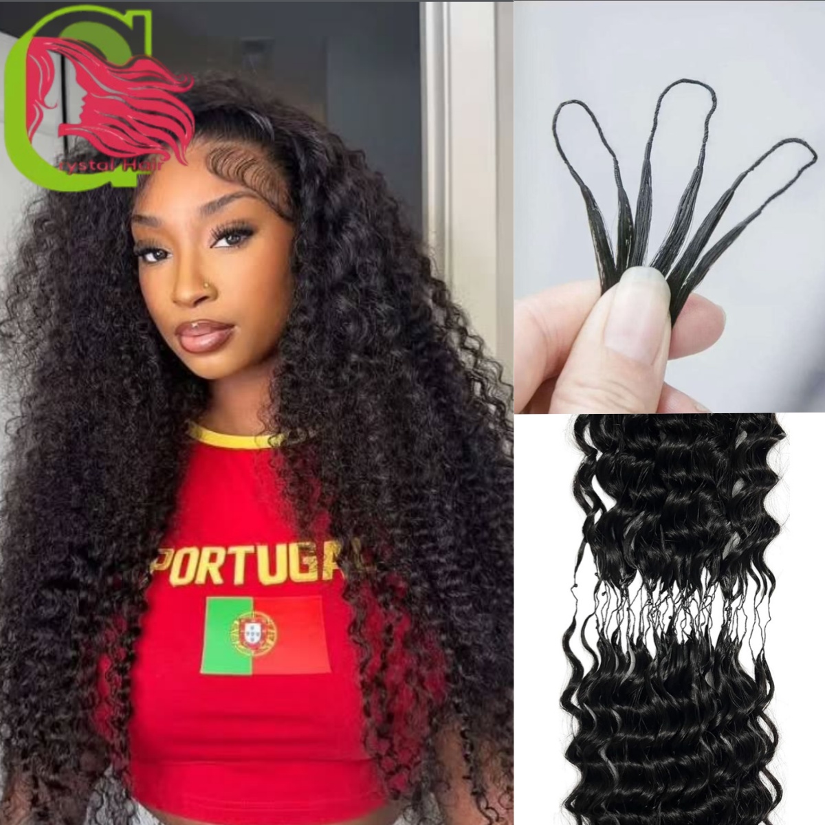 12A Small Spirals Curly Bundle - đánh giá và giá Hair Care Indian
