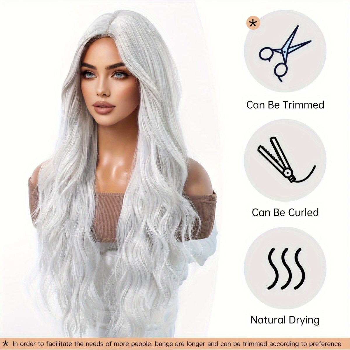 Anxin Brand Synthetic Fiber Wi - đánh giá và giá Hair Care Natural