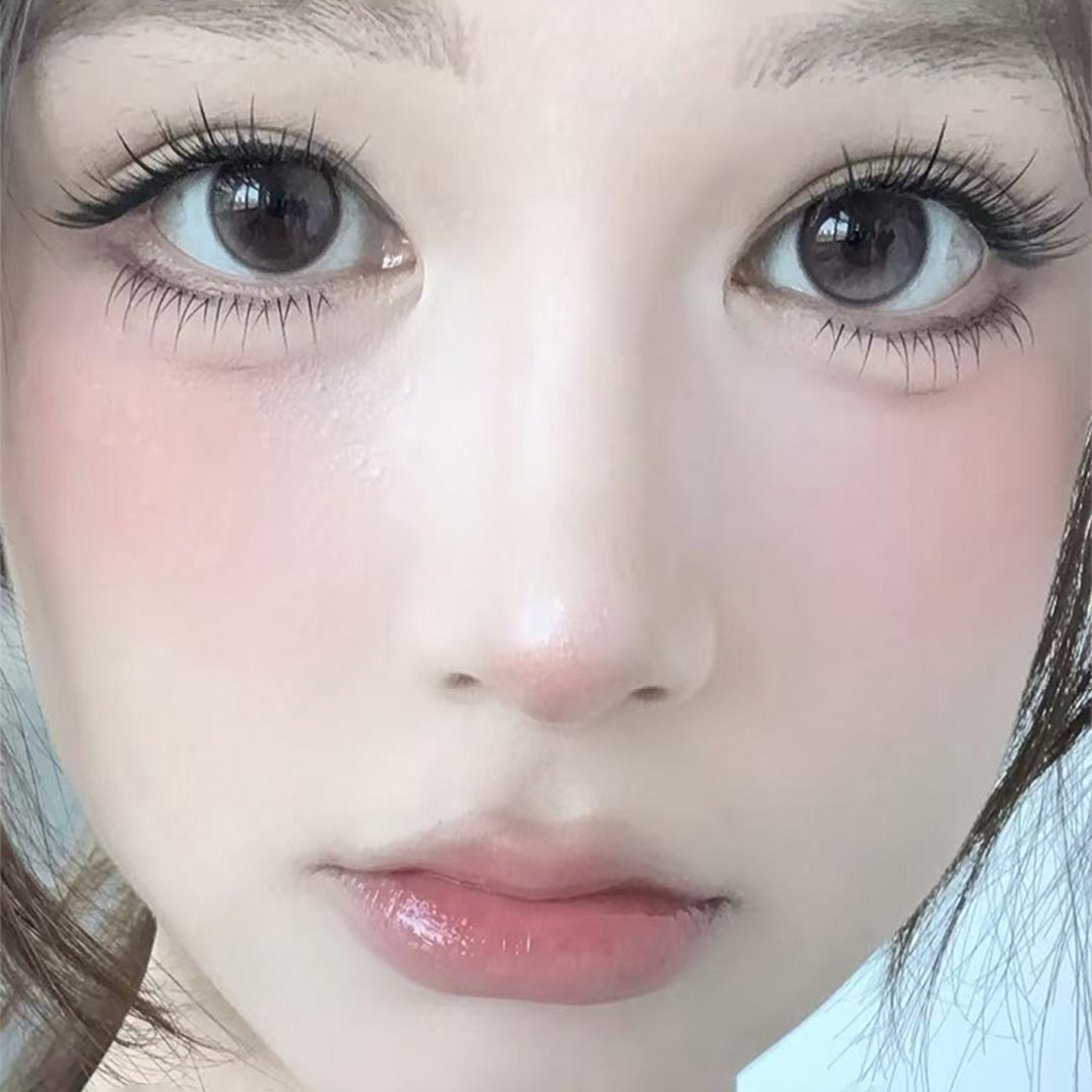 DIY False Eyelashes Transparen - đánh giá và giá Hair Care Korean Products