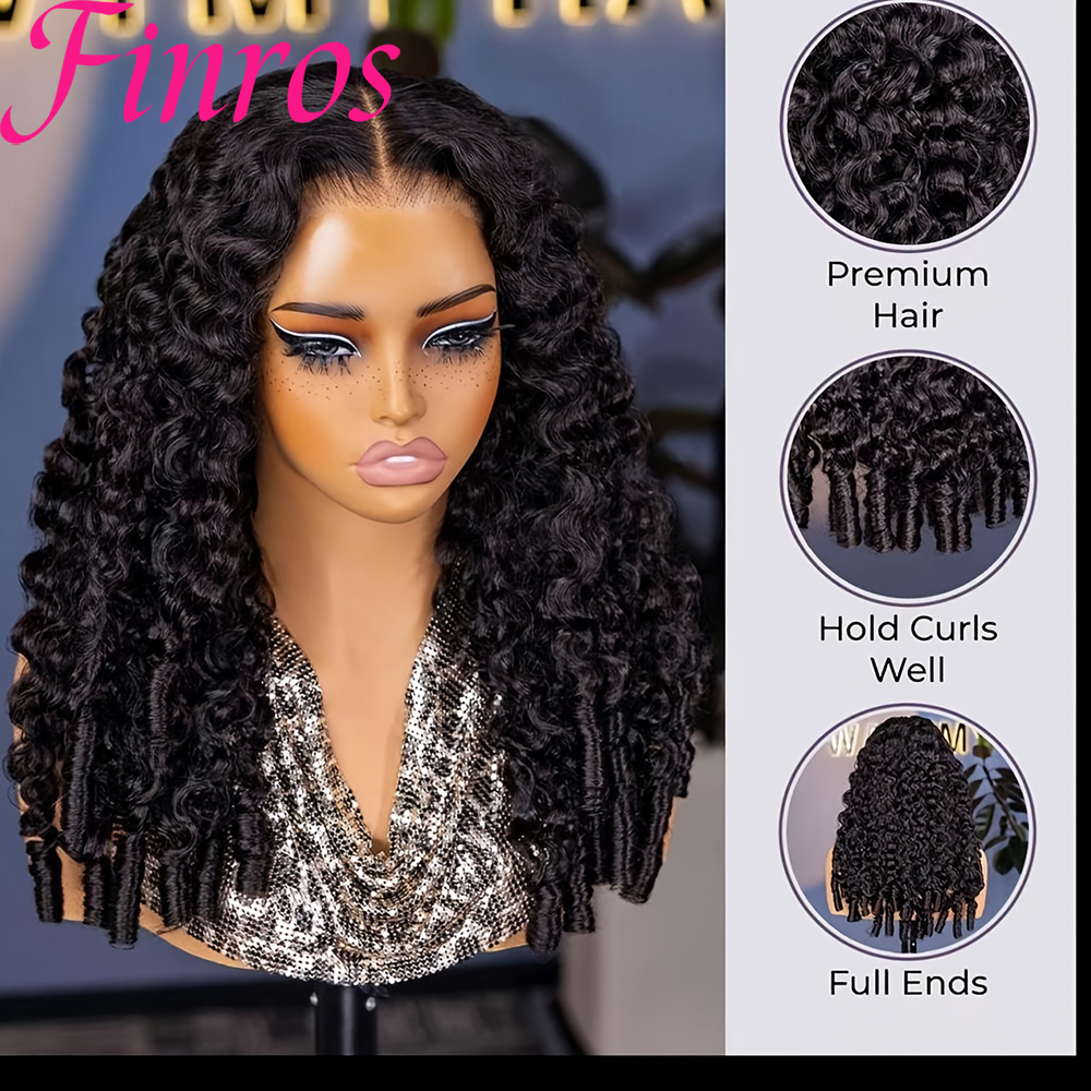 Burmese Curly Wigs Human Hair  - đánh giá và giá Lace Front Wig