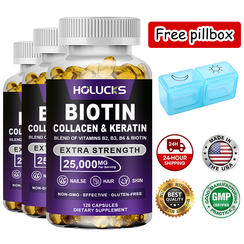 Biotin Collagen & Keratin Caps - đánh giá và giá Hair Care Capsule