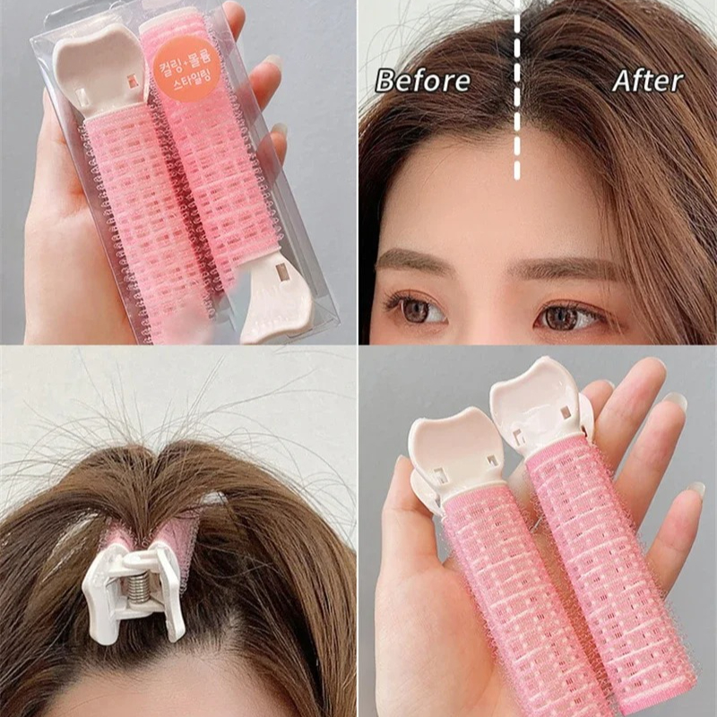 Natural Hair Root Fluffy Clips - đánh giá và giá Hair Care Korean Products