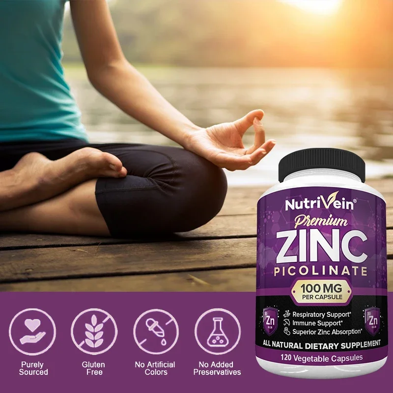 Premium Zinc Picolinate 100mg  - đánh giá và giá Hair Care Capsule