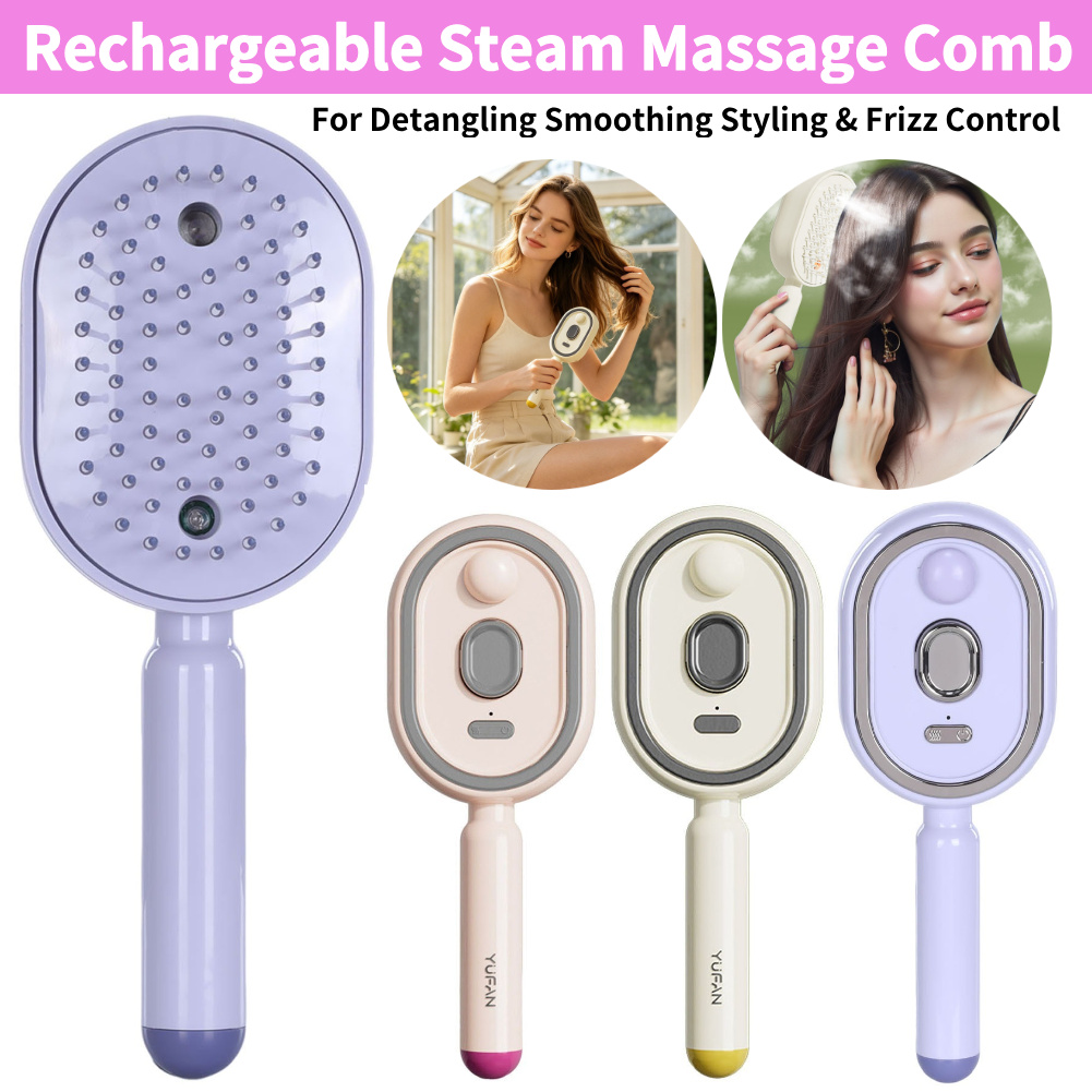 Steam Brush For Hair Electric  - đánh giá và giá Hair Care Essential Oil Atomizing