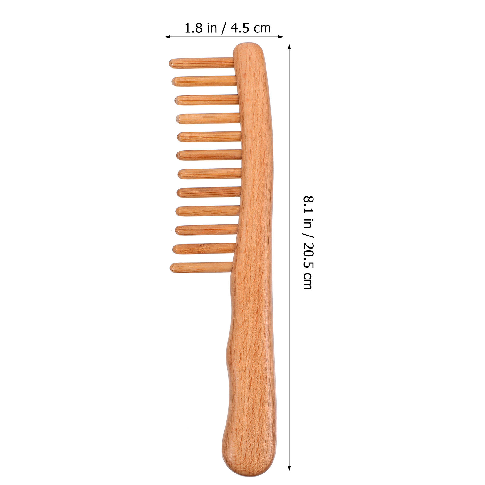 1Pcs Polished Natural Wood Mas - đánh giá và giá Hair Care Natural