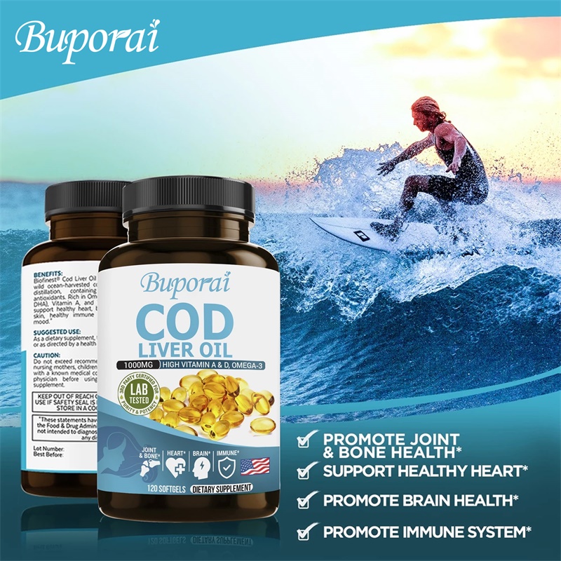 Cod Liver Oil Capsules - Suppo - đánh giá và giá Hair Care Capsule
