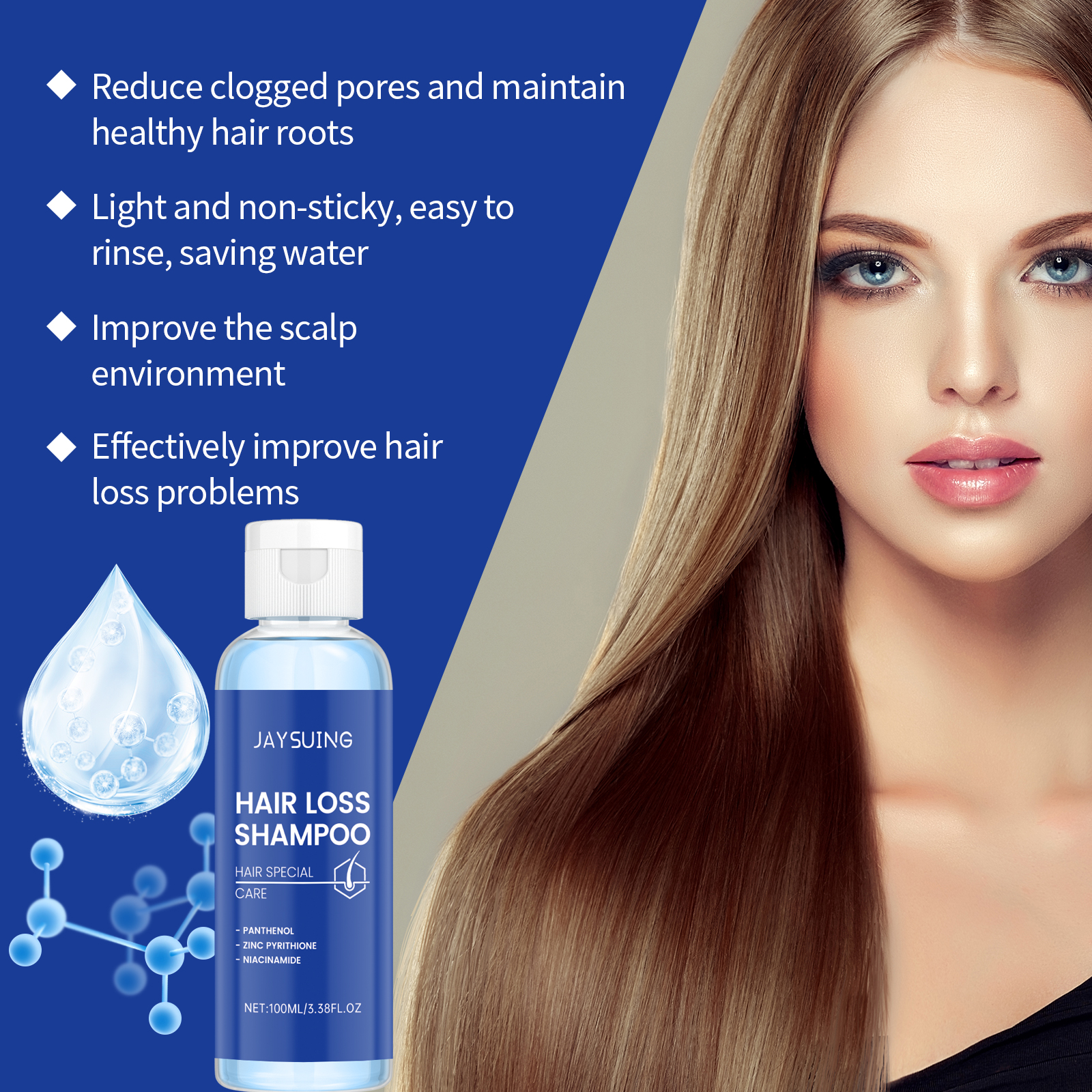 Copper Peptide Shampoo Hair Gr - đánh giá và giá Hair Care Essence Oil