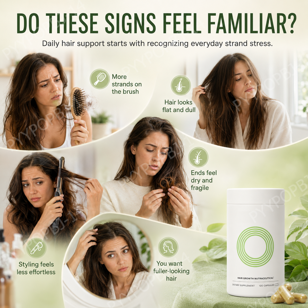 Herbal Hair Nutrition Capsules - đánh giá và giá Hair Care Capsule