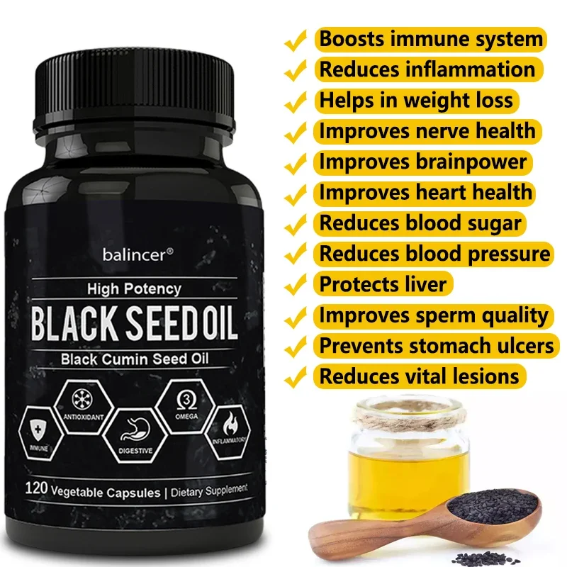 Black Cumin Seed Oil - Support - đánh giá và giá Hair Care Capsule