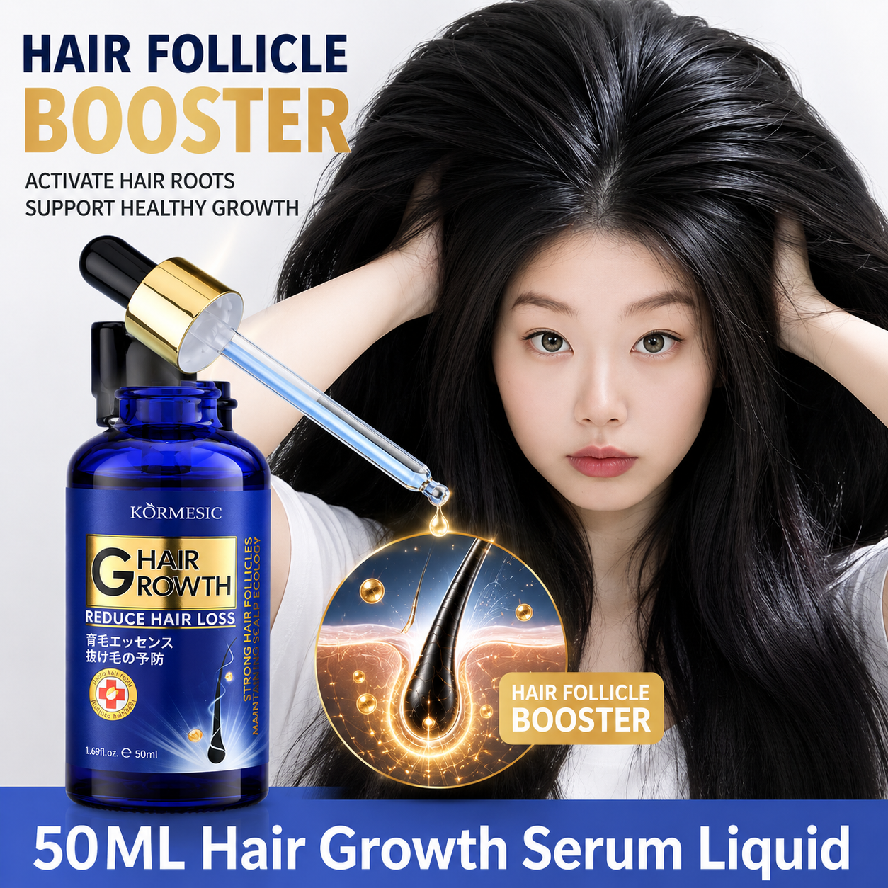Hair Growth Serum Anti Hair Lo - đánh giá và giá Hair Care Essence Oil