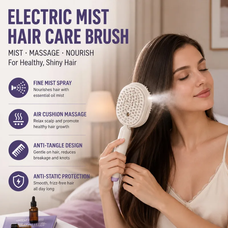 Electric Spray Airbag Massage  - đánh giá và giá Hair Care Essential Oil Atomizing