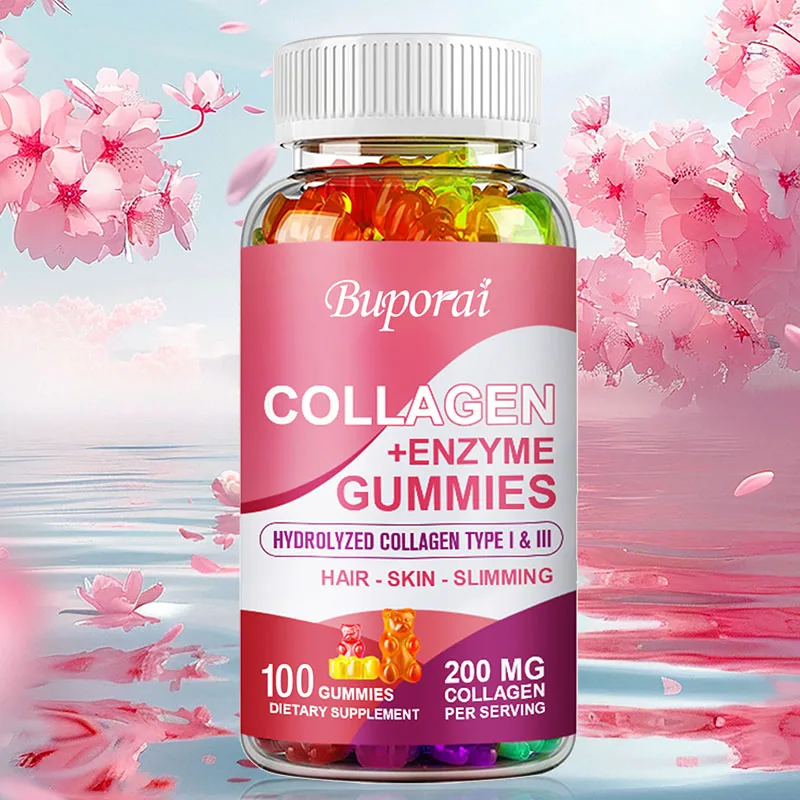 Collagen + Enzyme Gummies - wi - đánh giá và giá Hair Care Capsule