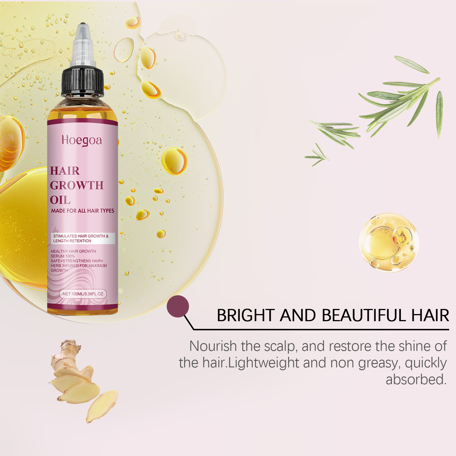 Hair Growth Oil Repair Split E - đánh giá và giá Hair Care Natural