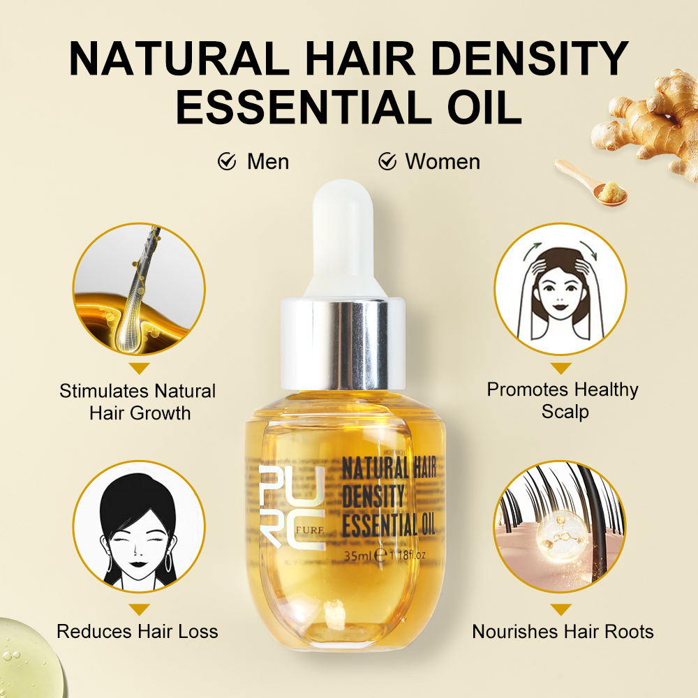 PURC Ginger Essential Hair Gro - đánh giá và giá Hair Care Essential Oil Atomizing