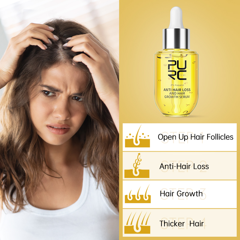 PURC Ginger Essential Hair Gro - đánh giá và giá Hair Care Essential Oil Atomizing