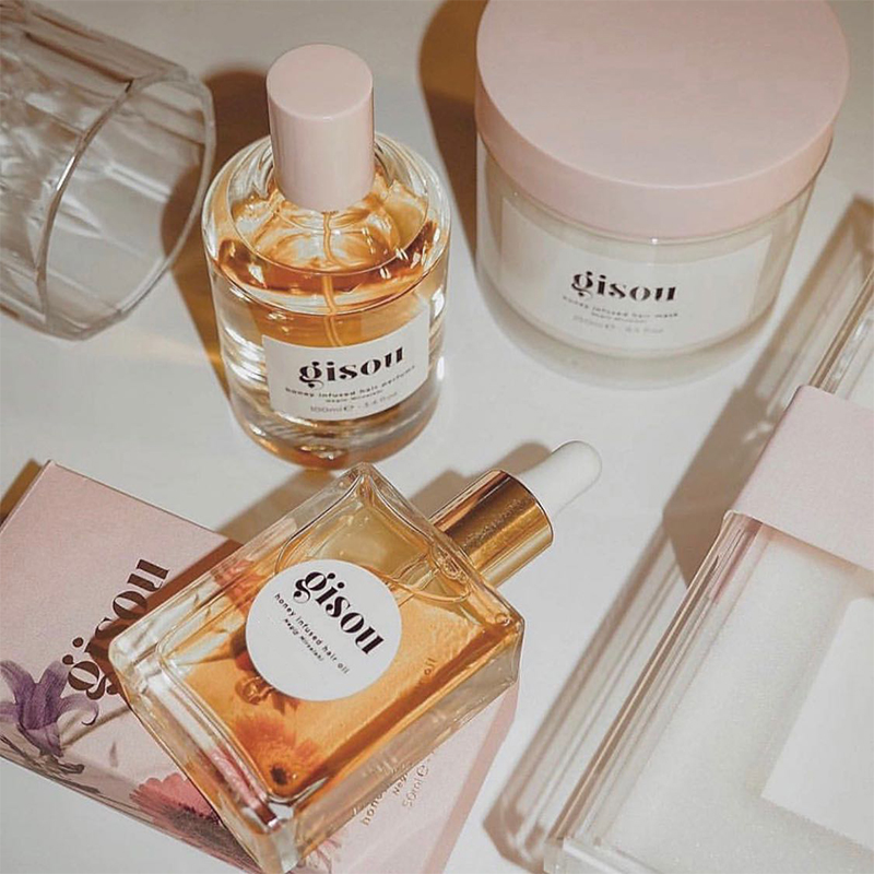 New Gisou Honey Infused Hair O - đánh giá và giá Hair Care Honey