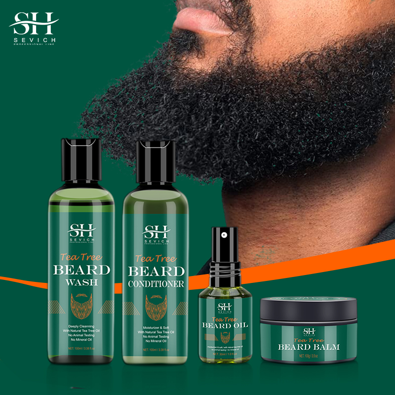 Sevich Tea Tree Beard Care Ser - đánh giá và giá Hair Care Essence Oil