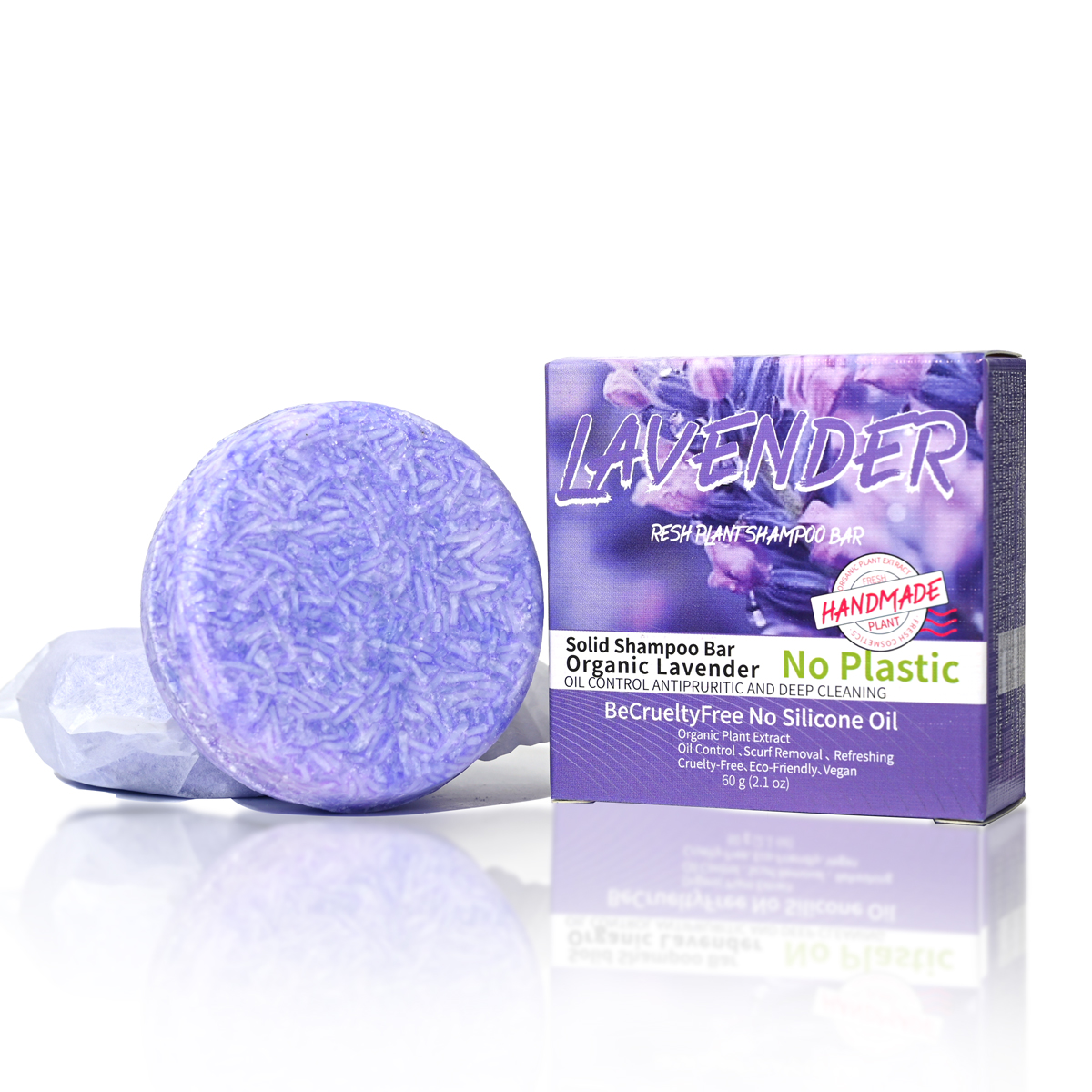 J+60g Hot Selling Lavender Sha - đánh giá và giá Hair Care Organic