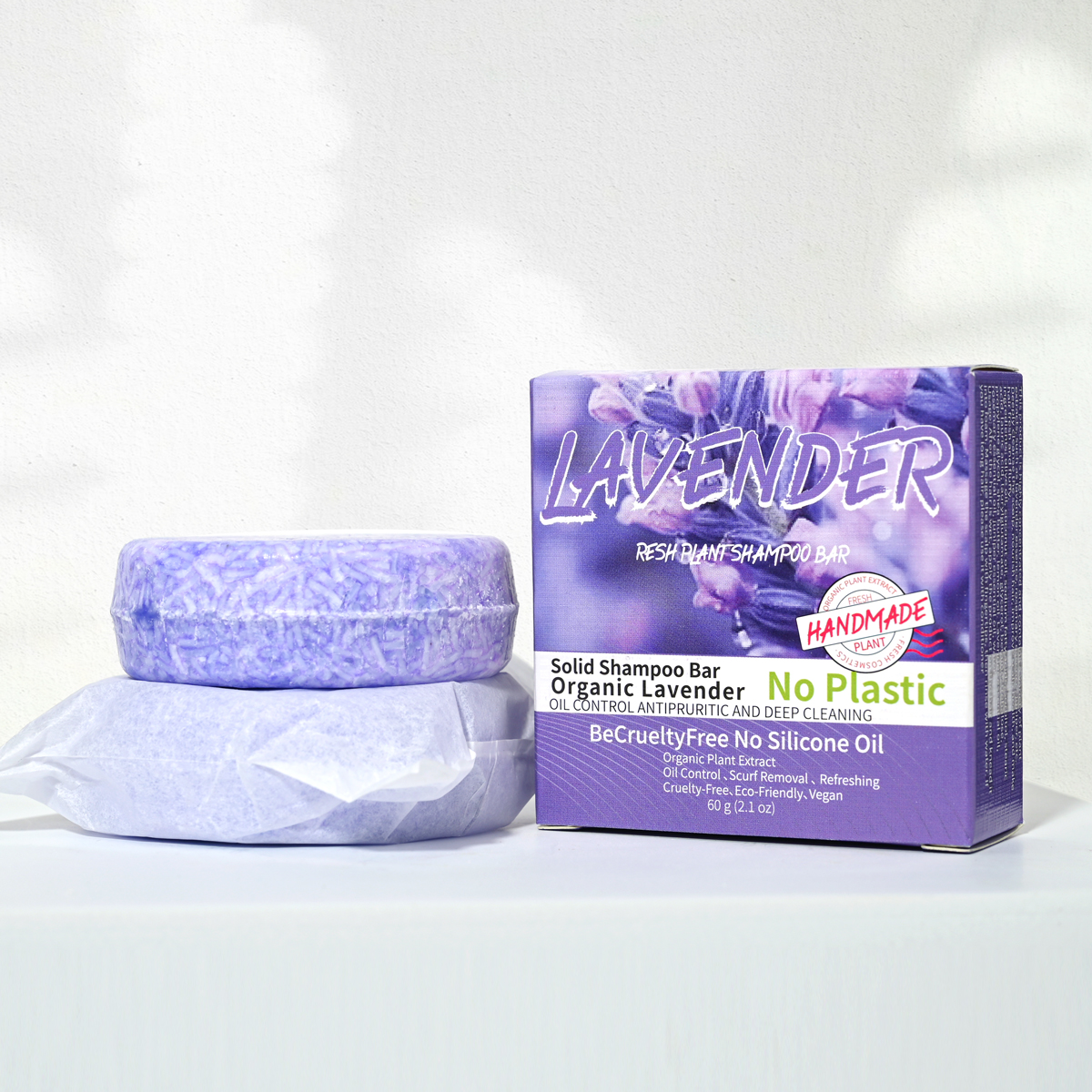 J+60g Hot Selling Lavender Sha - đánh giá và giá Hair Care Organic