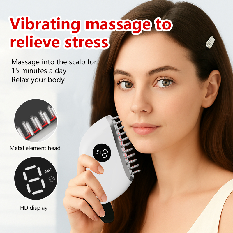 Electric Hair Growth Comb Red  - đánh giá và giá Hair Care For Hair Growth