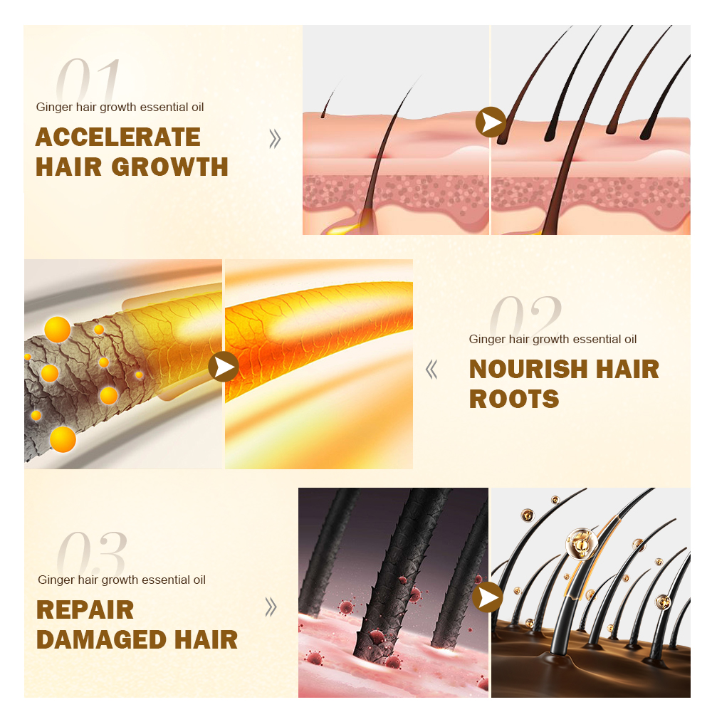 PURC Hair Growth Oil Ginger &  - đánh giá và giá Hair Care Essence Oil