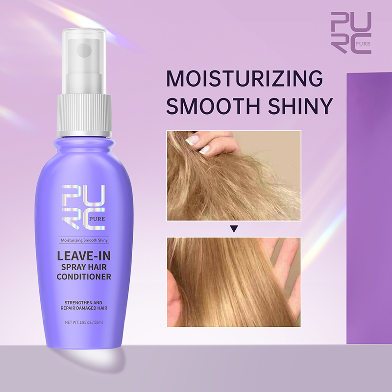 55ml PURC Leave-In Hair Spray  - đánh giá và giá Hair Care Organic