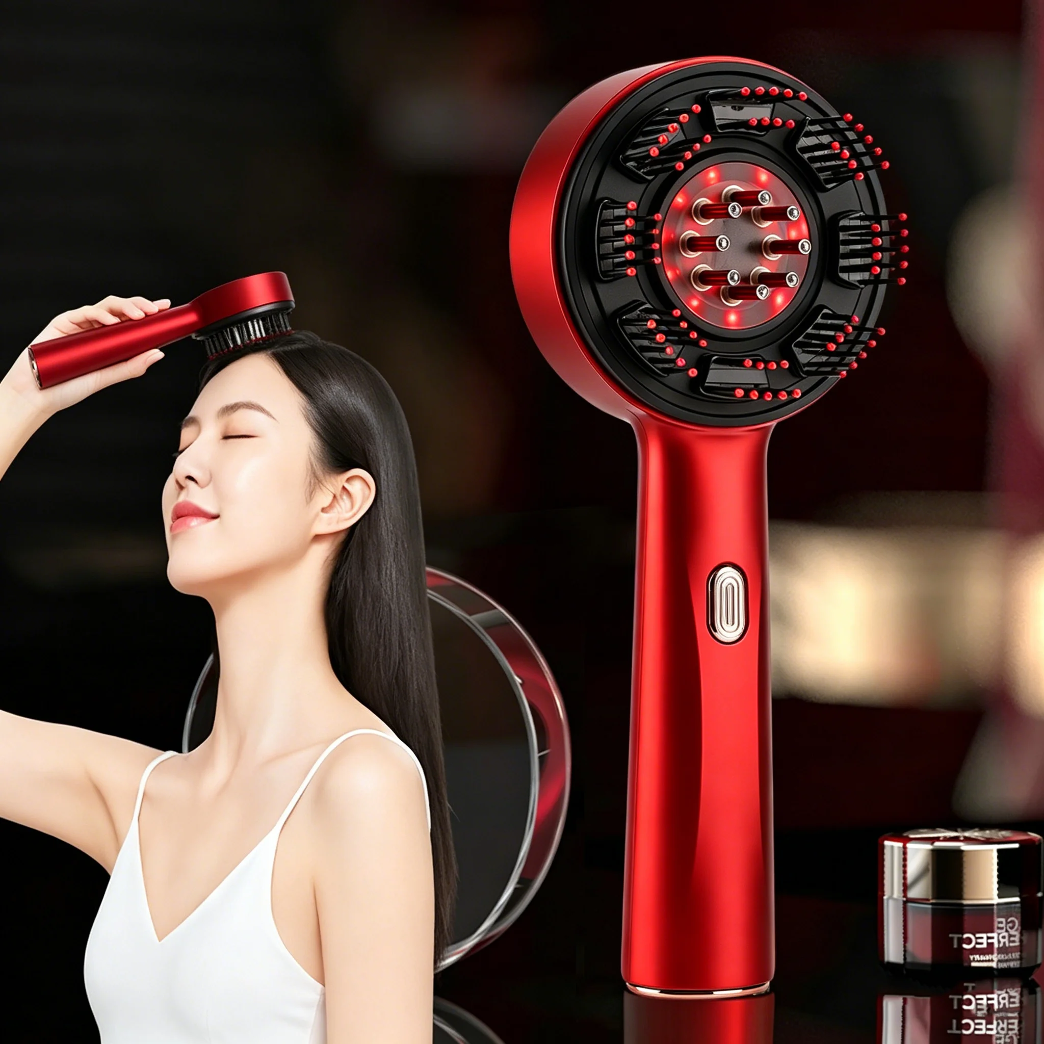 Electric Massage Comb Portable - đánh giá và giá Hair Care For Hair Growth