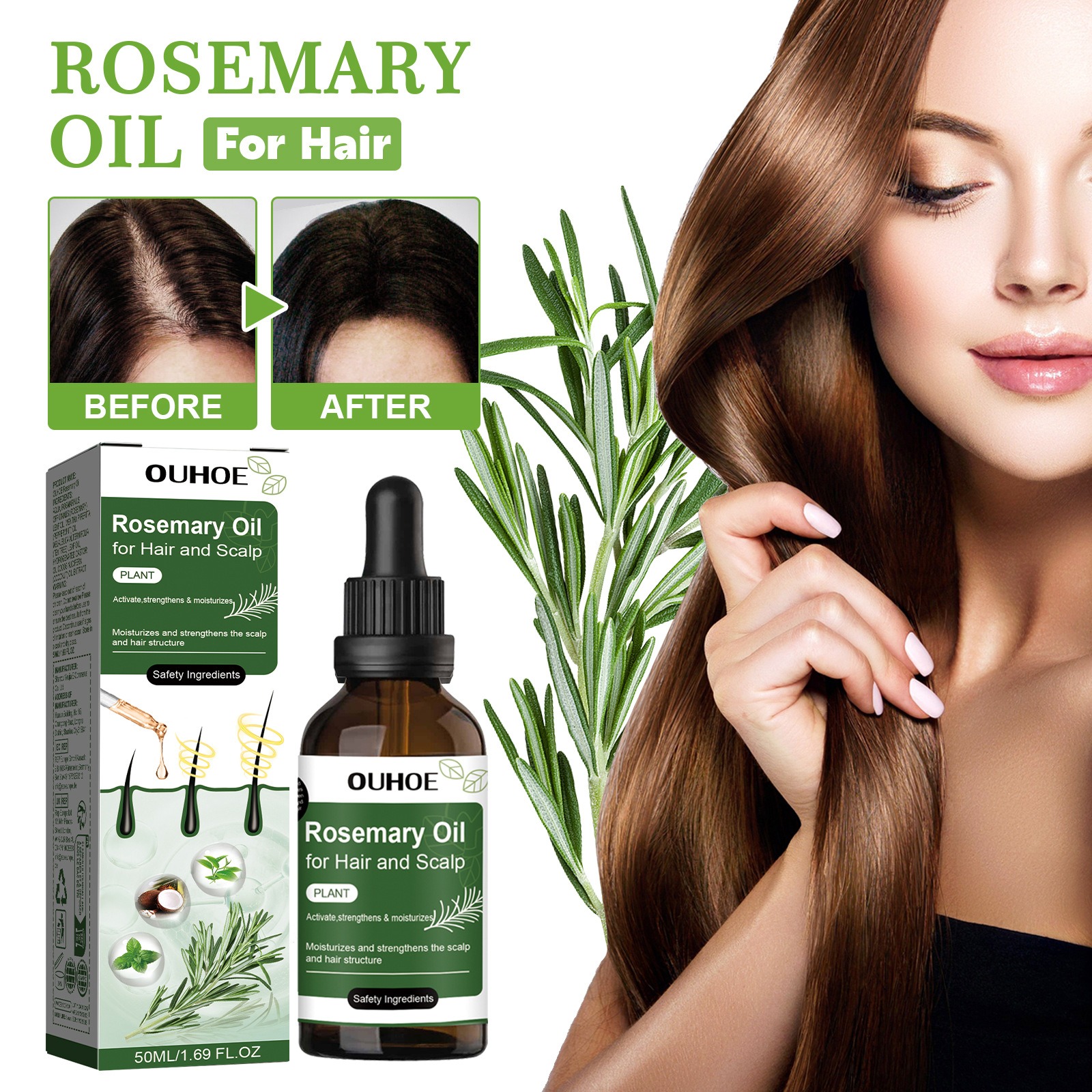 Rosemary Hair Growth Oil Hair  - đánh giá và giá Hair Care Indian