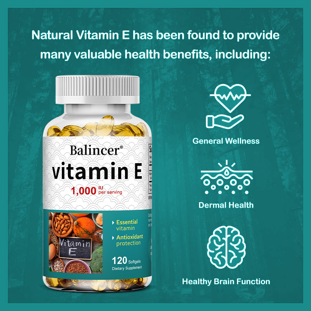 Natural Vitamin E Capsules, An - đánh giá và giá Hair Care Capsule