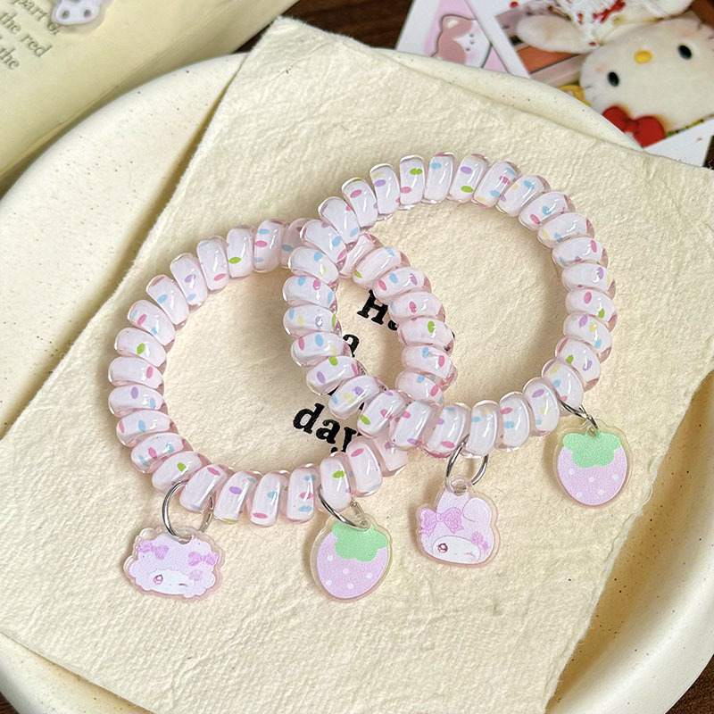 Coquette My Melody Piano Straw - đánh giá và giá Hair Care Korean Products