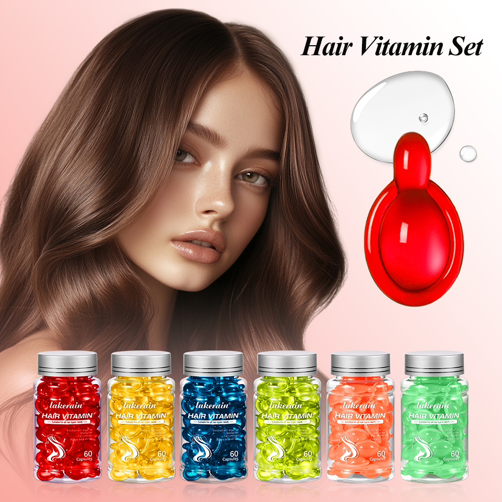 6 Bottles Vitamin Oil Hair Car - đánh giá và giá Hair Care Essence Oil