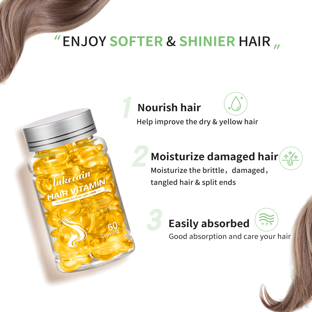 6 Bottles Vitamin Oil Hair Car - đánh giá và giá Hair Care Essence Oil