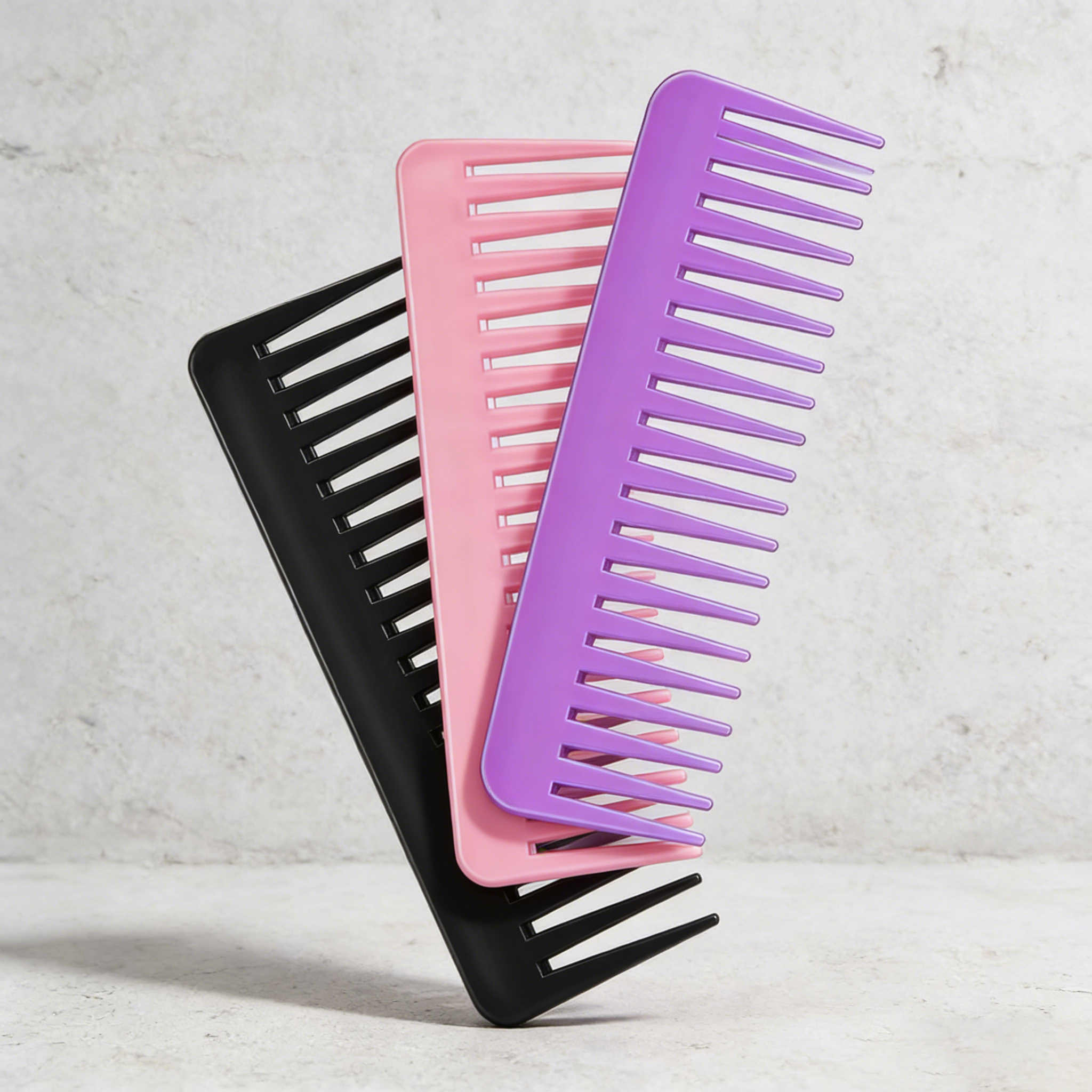 Three piece wide toothed comb  - đánh giá và giá Detangling Wide Comb