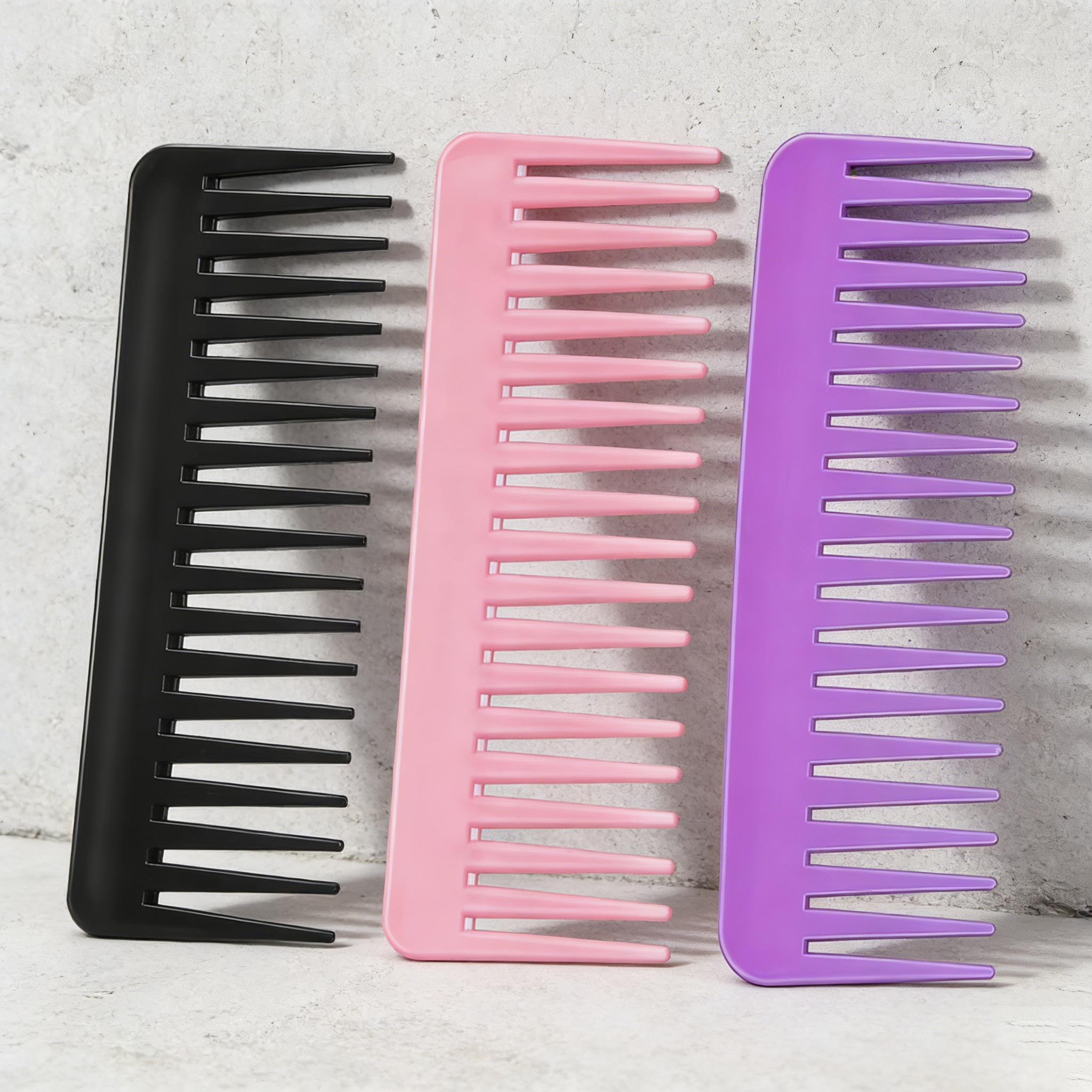 Three piece wide toothed comb  - đánh giá và giá Detangling Wide Comb