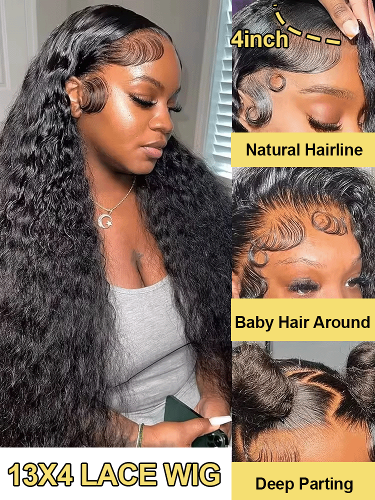 Deep Wave 13x6 Lace Front Huma - đánh giá và giá Hair Care For Hair Growth