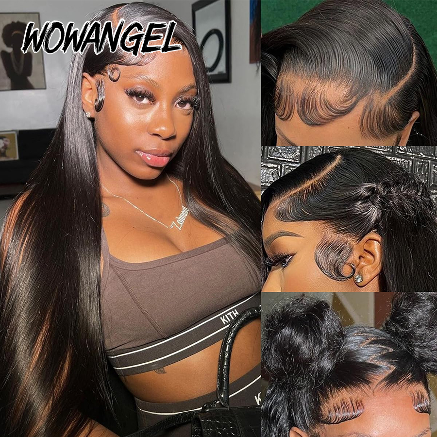 WOWANGEL Straight Lace Front W - đánh giá và giá Lace Front Wig