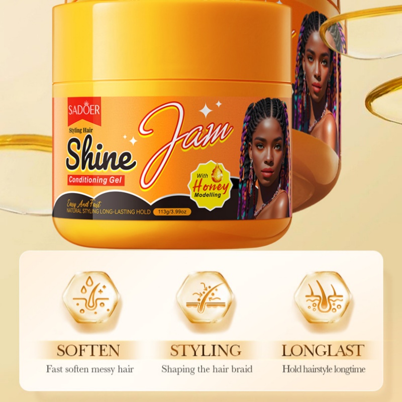 113g of Hair Care Gel, Contain - đánh giá và giá Hair Care Honey