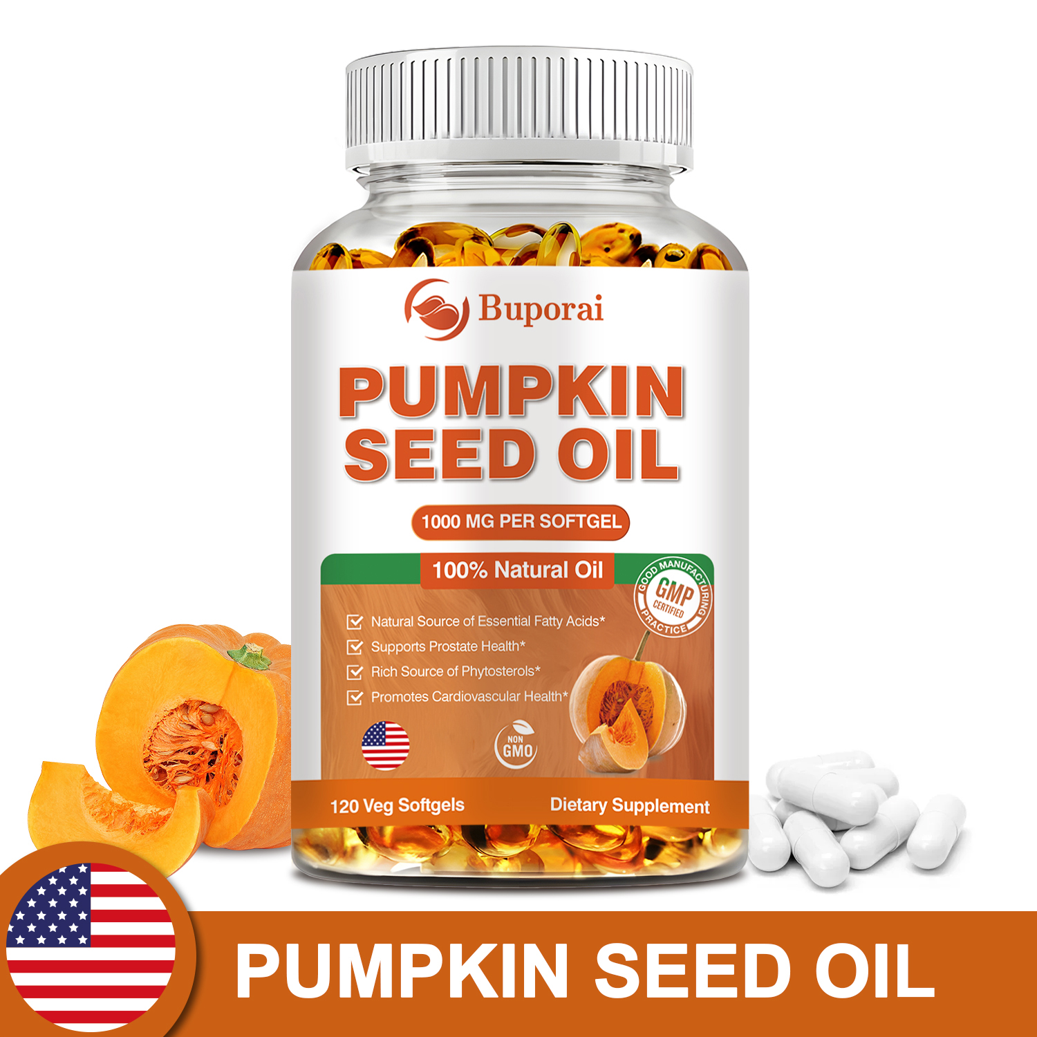 Pumpkin Seed Oil - Promotes Ha - đánh giá và giá Hair Care Capsule