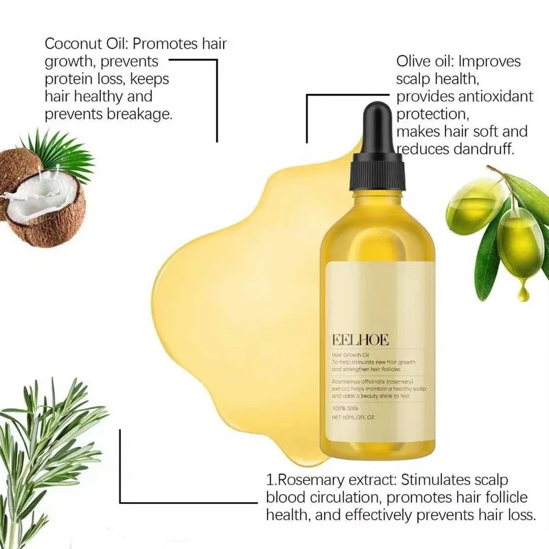 1/2/3pcs Natural Hair Growth O - đánh giá và giá Hair Care Korean Products