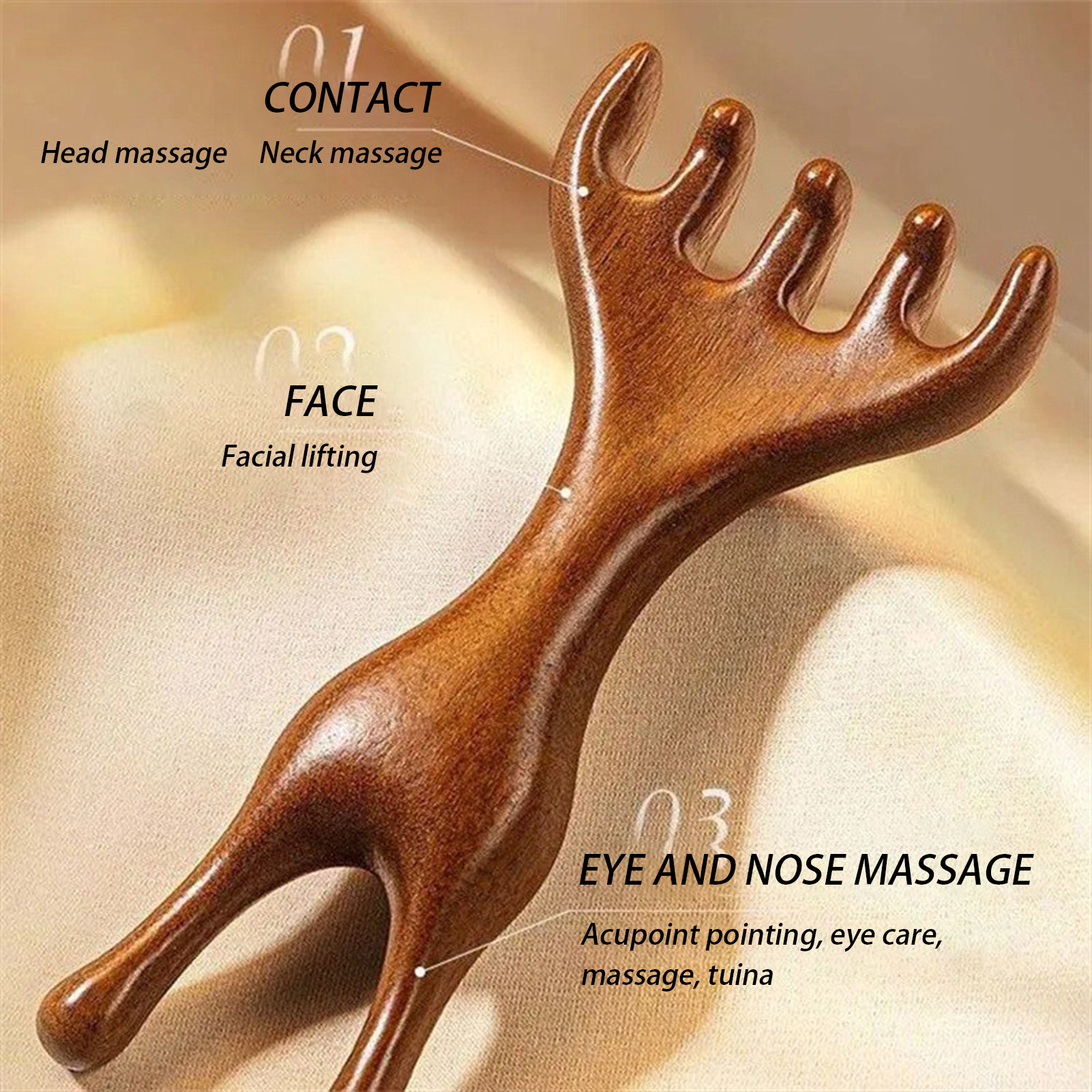 Wood Therapy Massage Comb Wide - đánh giá và giá Detangling Wide Comb
