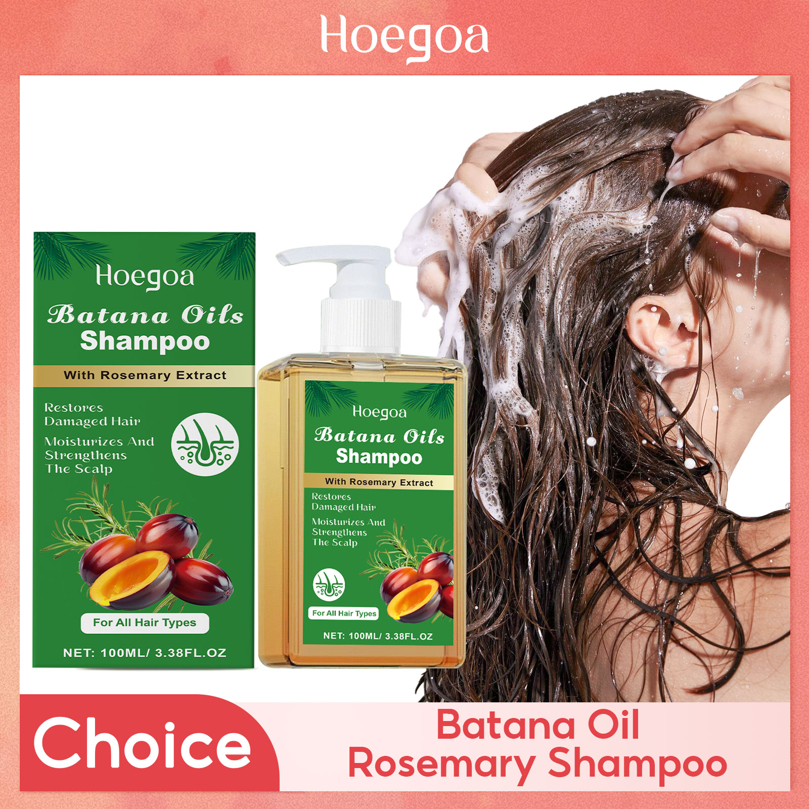 Pure Batana Shampoo Hair Stren - đánh giá và giá Hair Care Korean Products