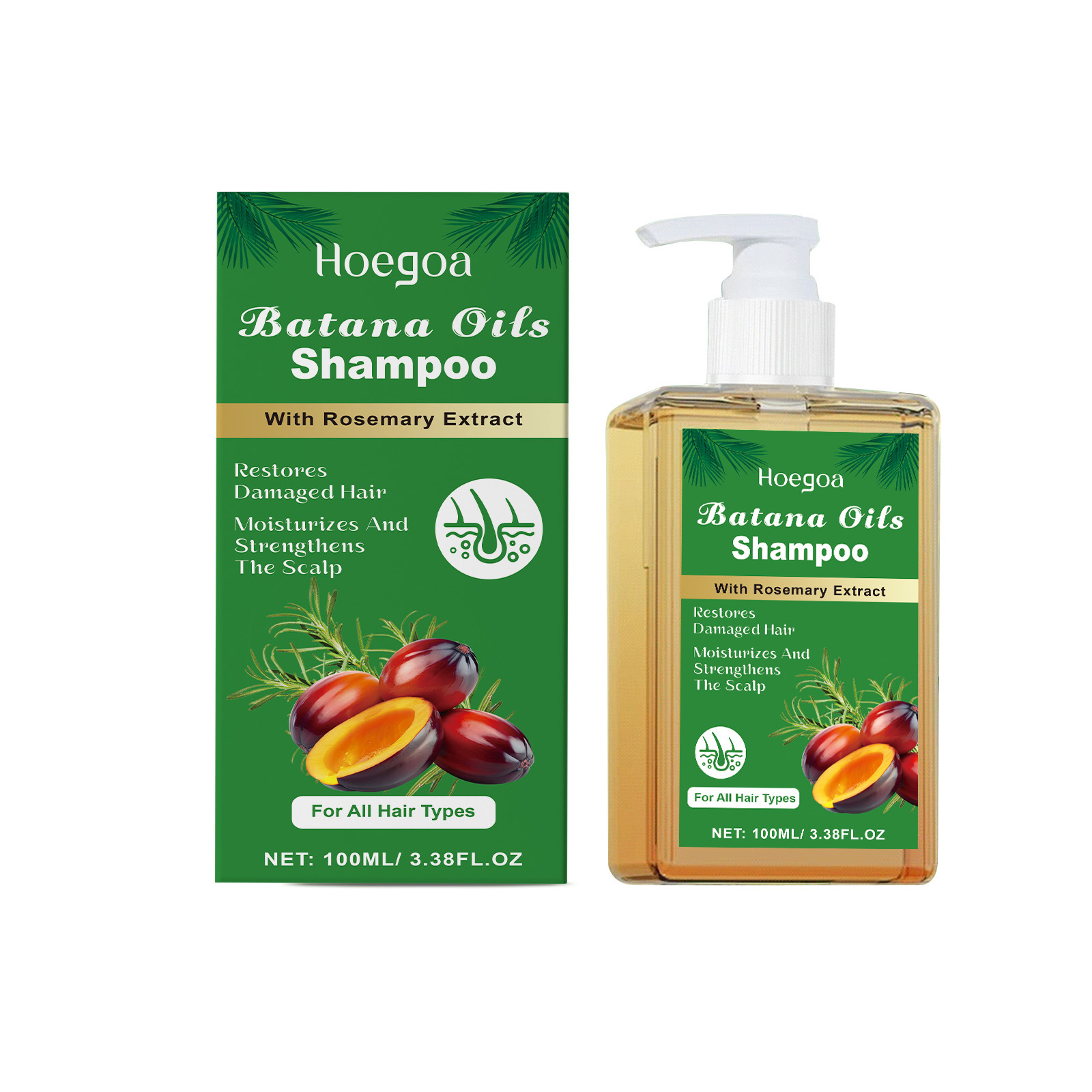 Pure Batana Shampoo Hair Stren - đánh giá và giá Hair Care Korean Products