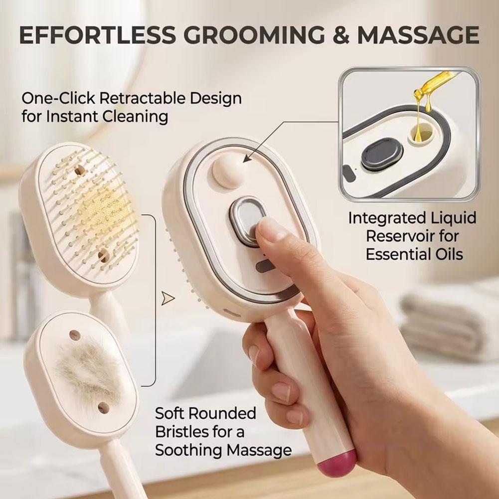 Electric Spray Comb Set with A - đánh giá và giá Hair Care Essential Oil Atomizing